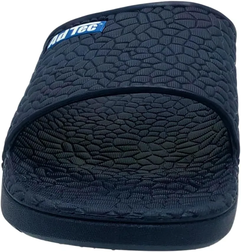 AdTec PVC Pebble Sandals For Men, Cushioned Outsole, Flexible and Bendable, Open Toe