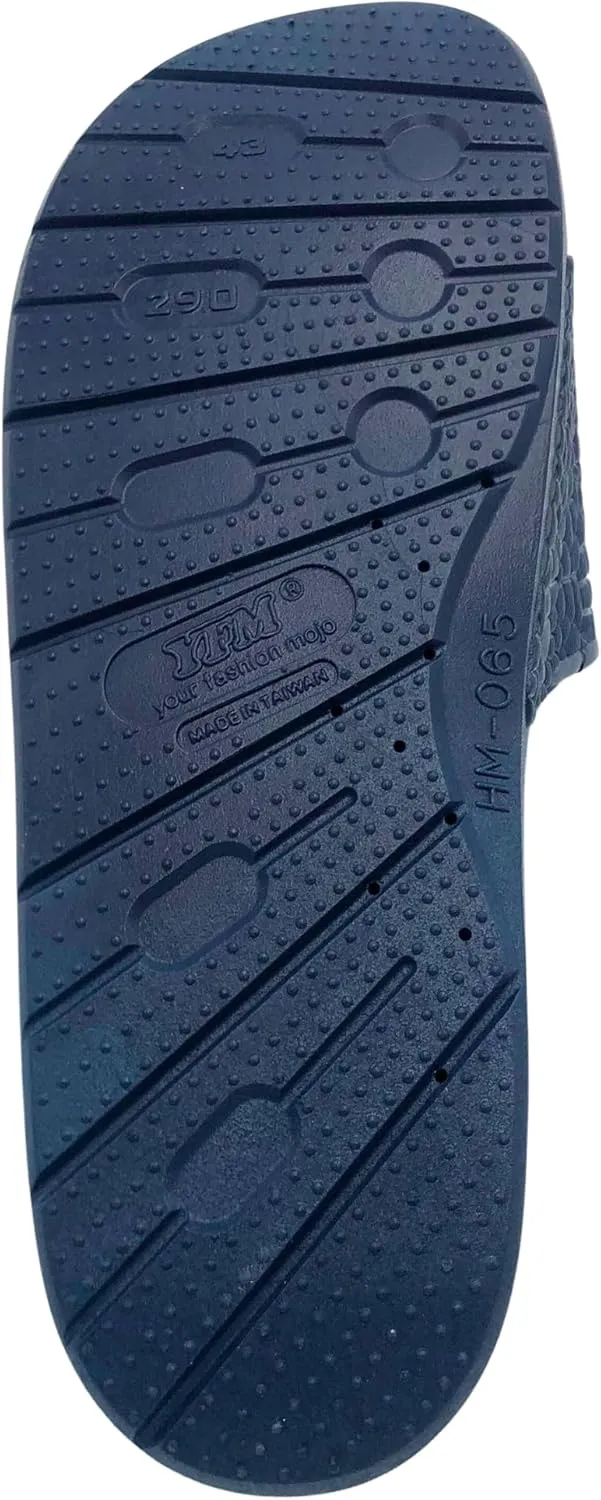 AdTec PVC Pebble Sandals For Men, Cushioned Outsole, Flexible and Bendable, Open Toe