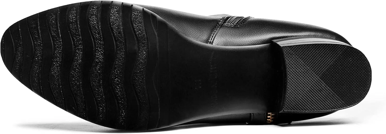 ANN CREEK Women's 'Miller' Fashion Design Quilt Front Stretch Rear Shaft Over The Knee Boots