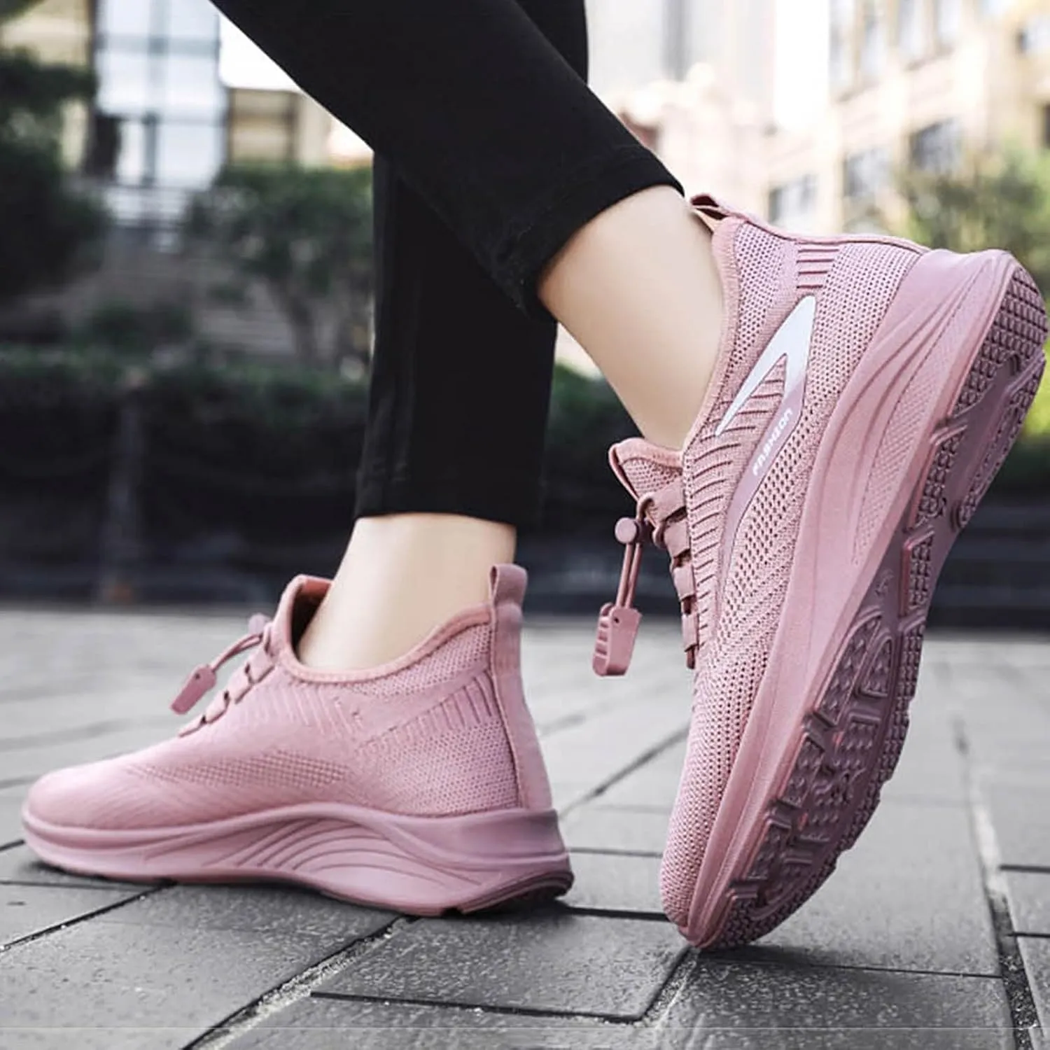 Arch Support Versatile Sneakers for Women Comfort Lightweight Breathable Sock Shoes Arch Support Walking Shoe