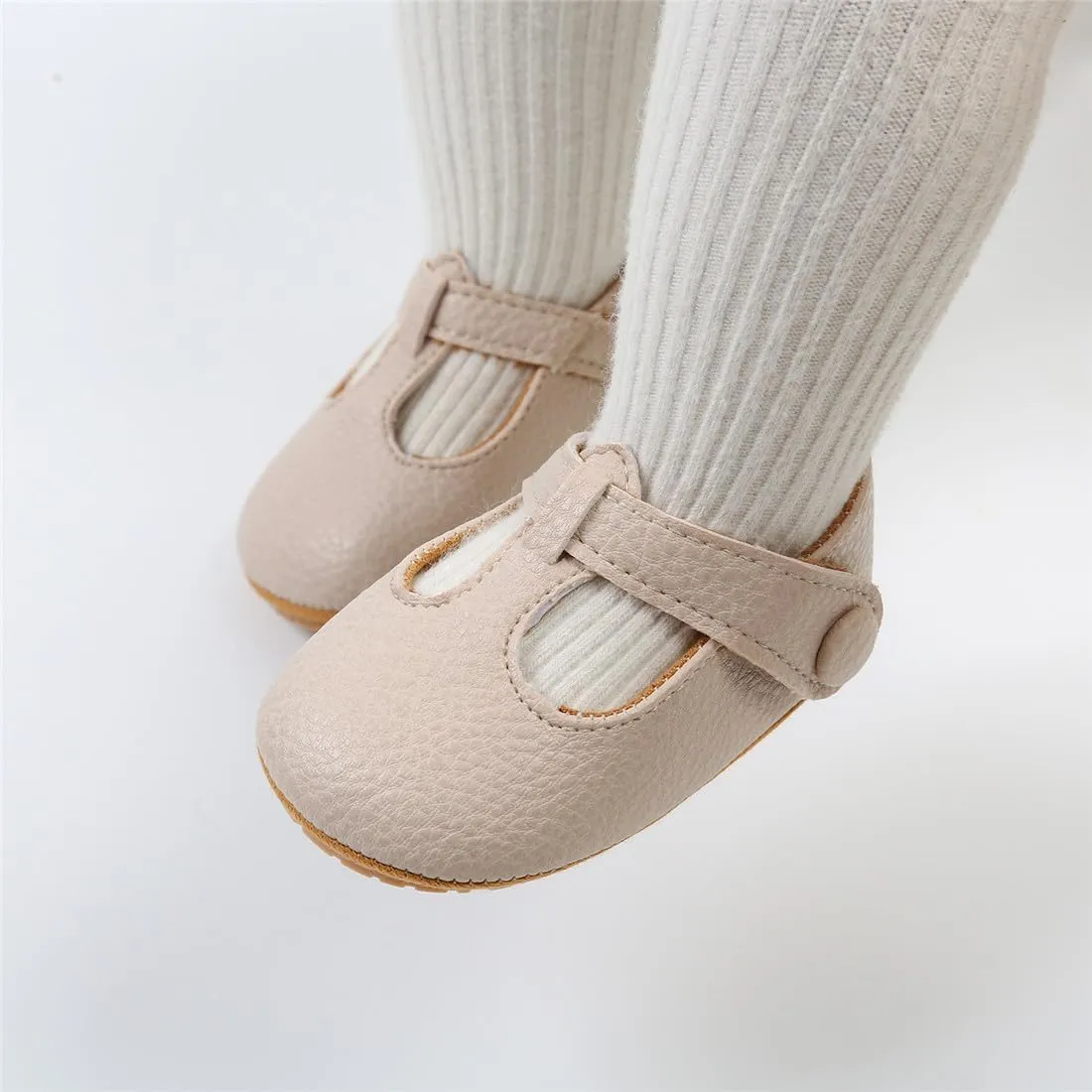Baby Girl Shoes Infant Toddler Walking Flat Shoes Soft Sole Princess Mary Jane Shoes Prewalkers Wedding Dress Shoes Crib Shoes