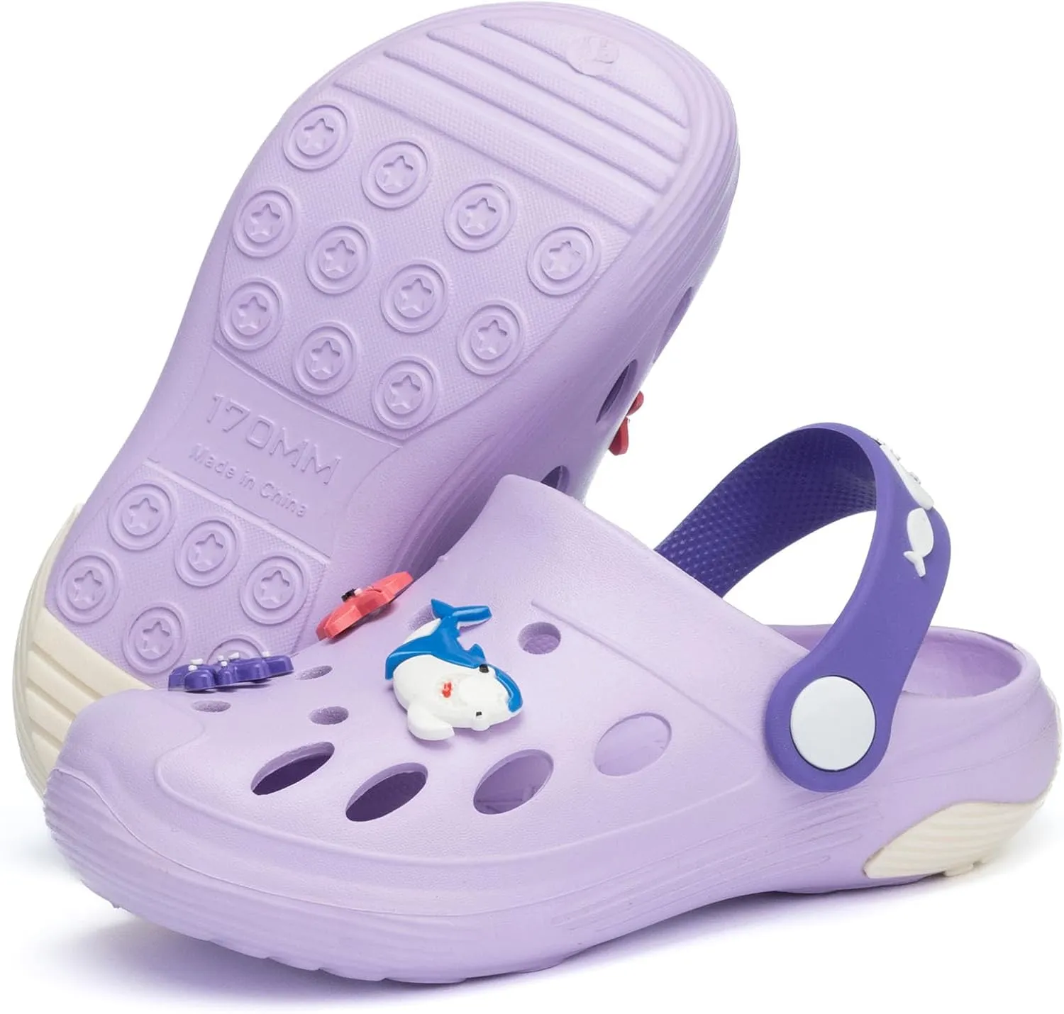 Beach Vacation Essentials Clogs for Toddler Kids Cute Cartoon Garden Water Shower Shoes Slides Slippers Pool Sandals Gifts for Boys Girls