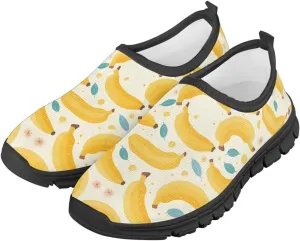 Boys Girls Slip On Flats Sneakers,Children's Low-Top Elastic Skateboard Shoes Lightweight Casual Outdoor Sneakers