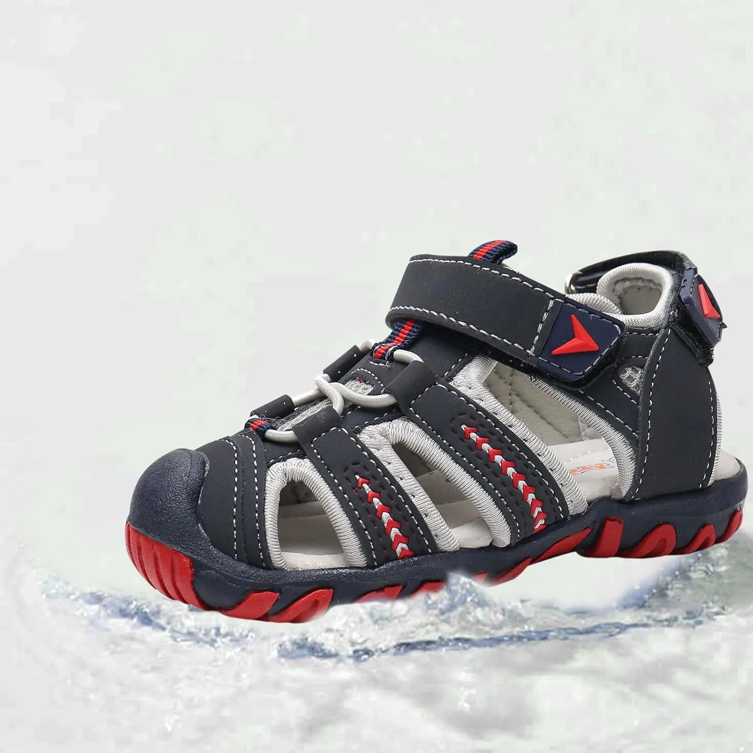 Boys Girls Sport Water Sandals Closed Toe Outdoor(Toddler/Little Kid/Big Kid) Kids Casual Sandal Beach Sandals