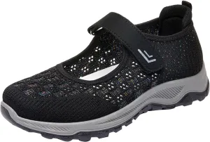 Breathable Fashion Sneakers for Women Lightweight Work Shoes Orthopedic Shoes Arch Support Walking Shoes