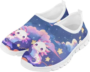 Casual Slip On Flats Sneakers for Boys Girls,Children's Low-Top Skateboard Shoes Outdoor Sport Training Shoes