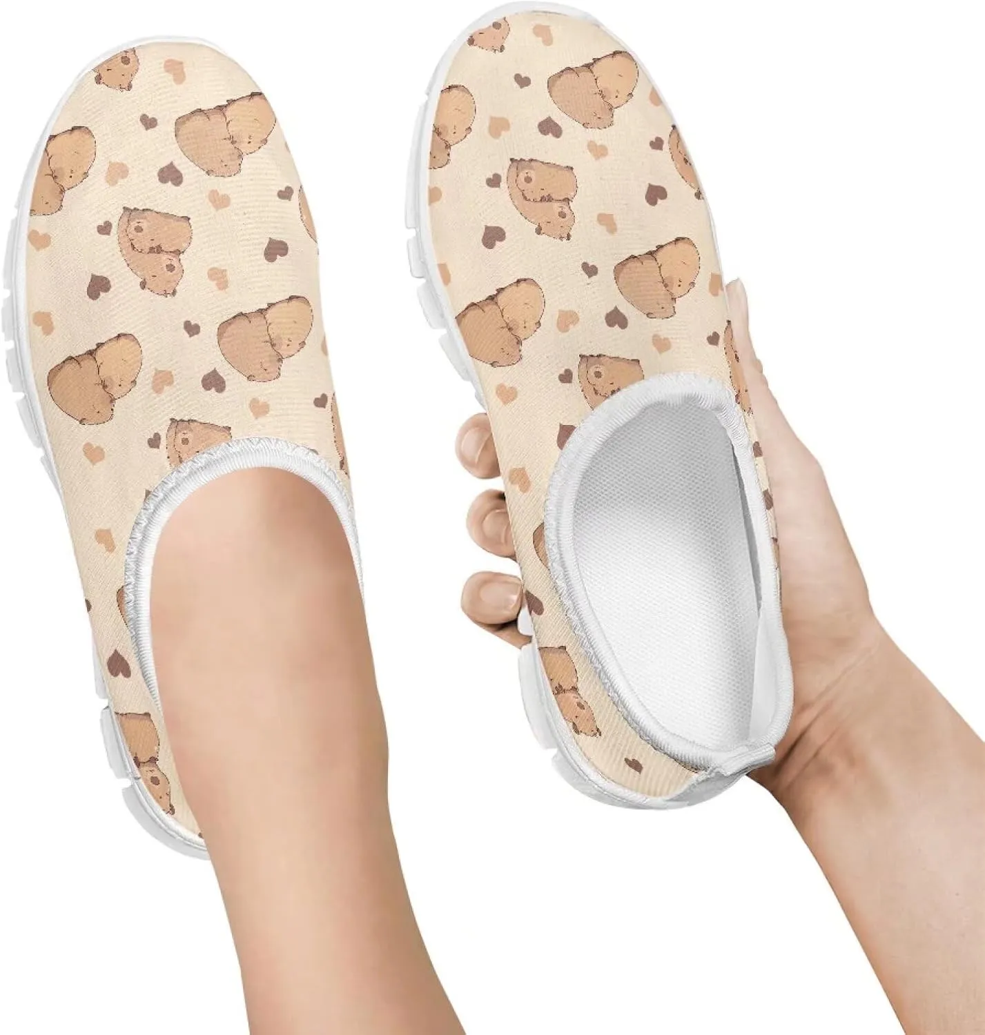 Casual Slip On Flats Sneakers for Boys Girls,Children's Low-Top Skateboard Shoes Outdoor Sport Training Shoes