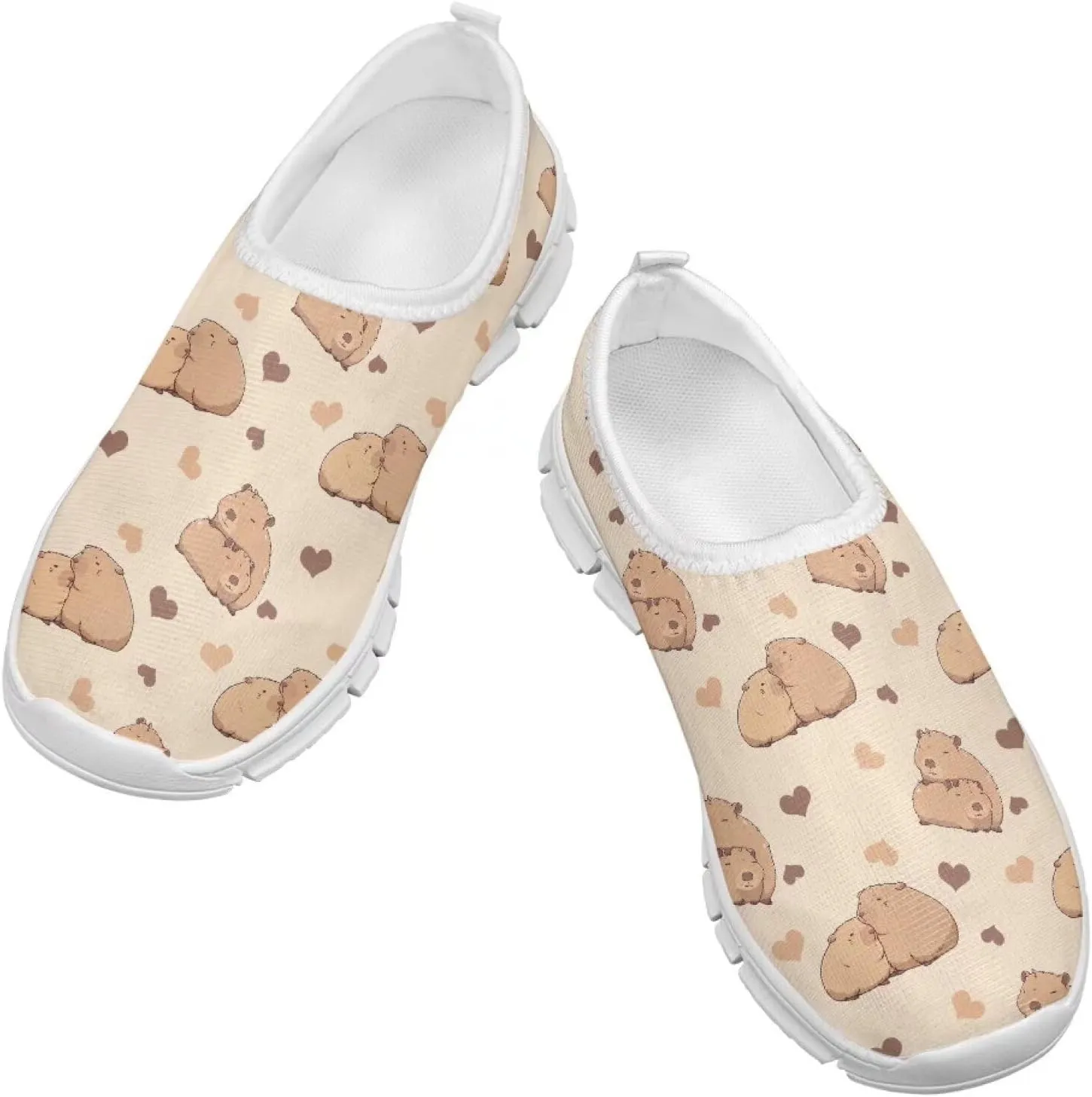 Casual Slip On Flats Sneakers for Boys Girls,Children's Low-Top Skateboard Shoes Outdoor Sport Training Shoes