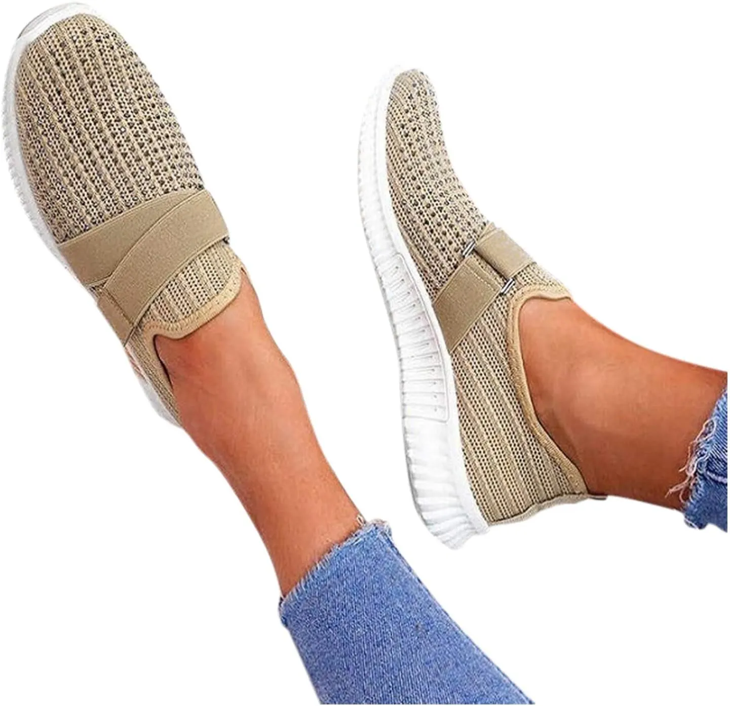 Casual Women's Leisure Fashion Outdoor Shoes Breathable Slip On Women's Water Shoes