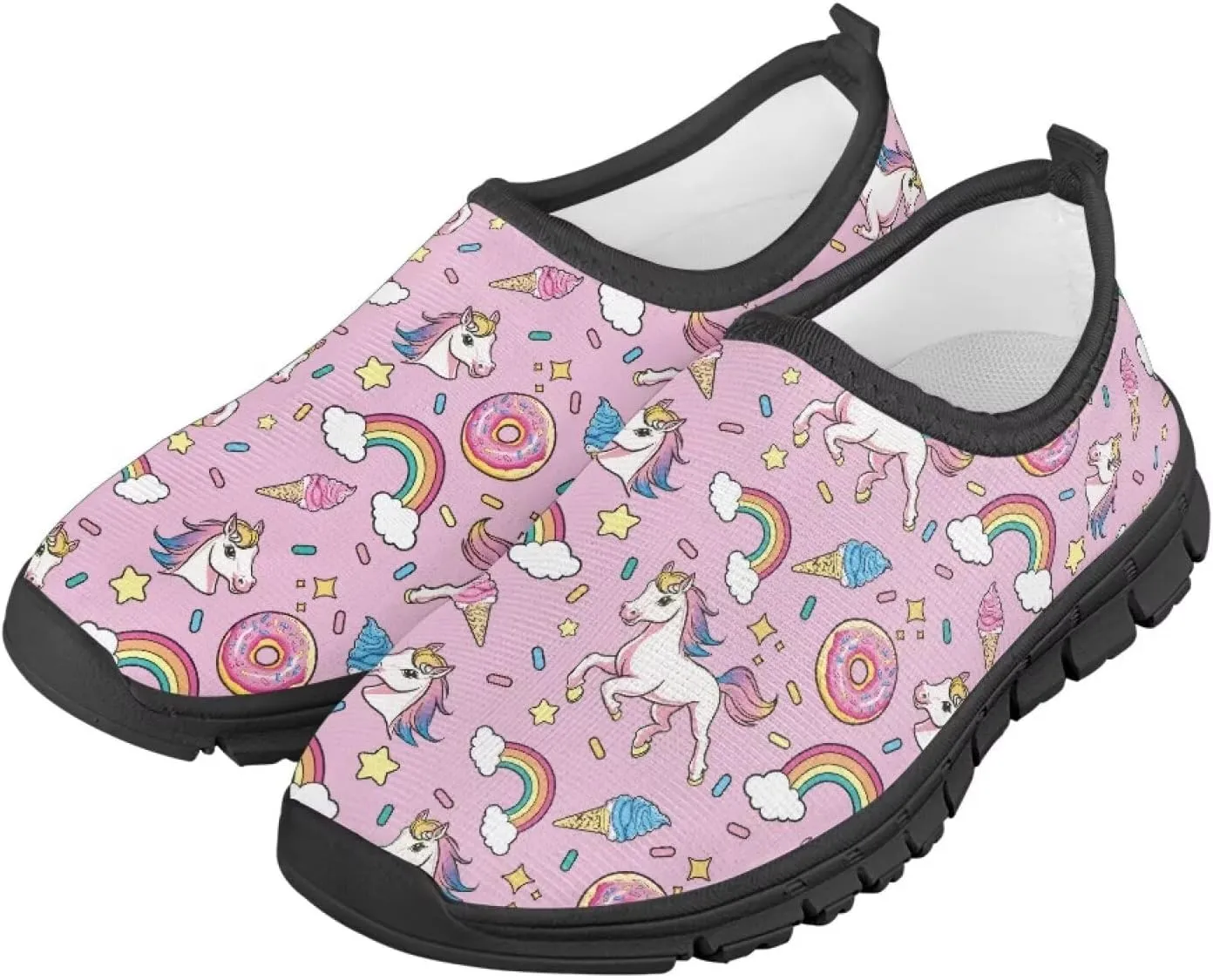 Children's Slip On Flats Sneakers,Low-Top Skateboard Shoes for Boys & Girls,Suitable for Outdoor Fun & Casual Wear