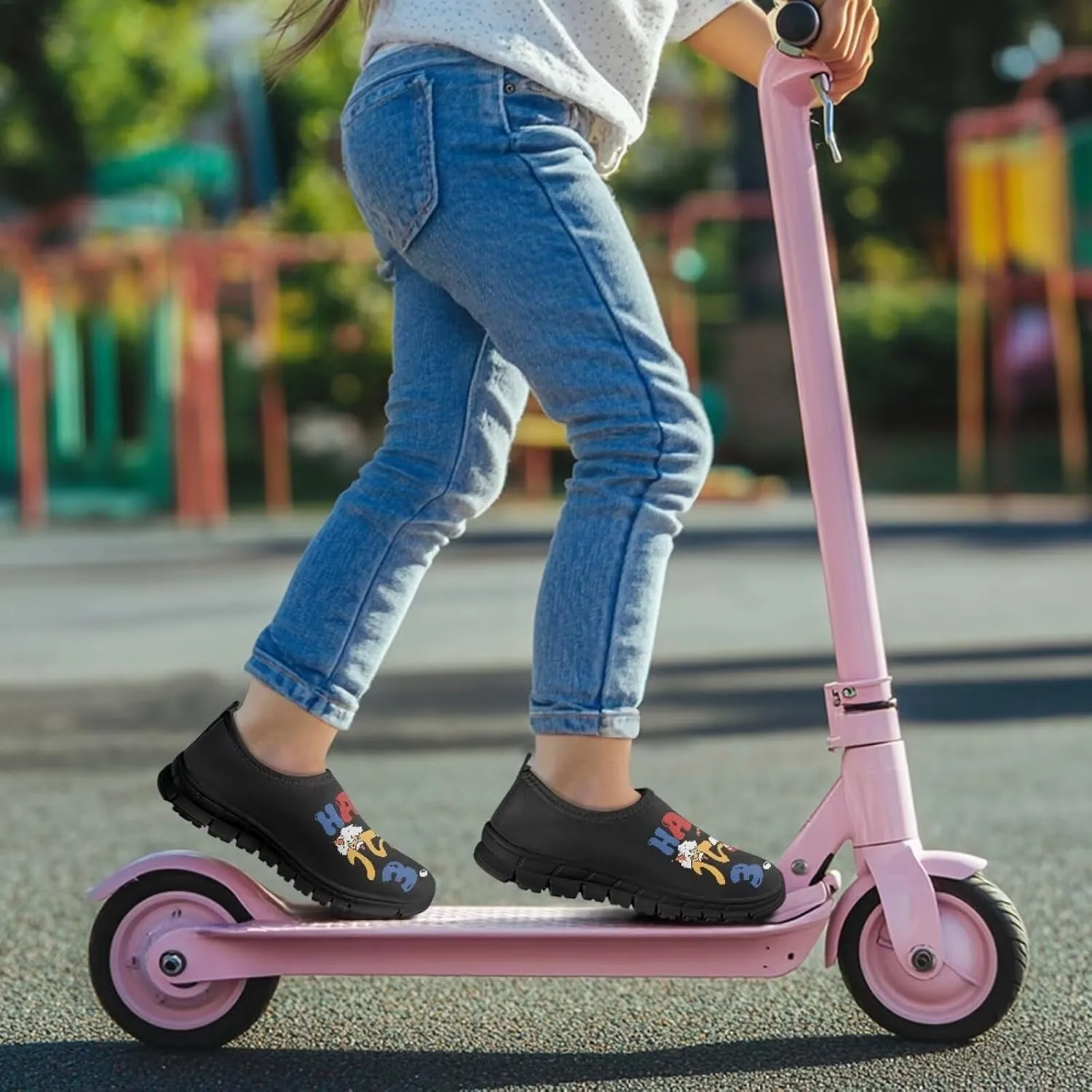 Children's Slip On Flats Sneakers,Low-Top Skateboard Shoes for Boys & Girls,Suitable for Outdoor Fun & Casual Wear