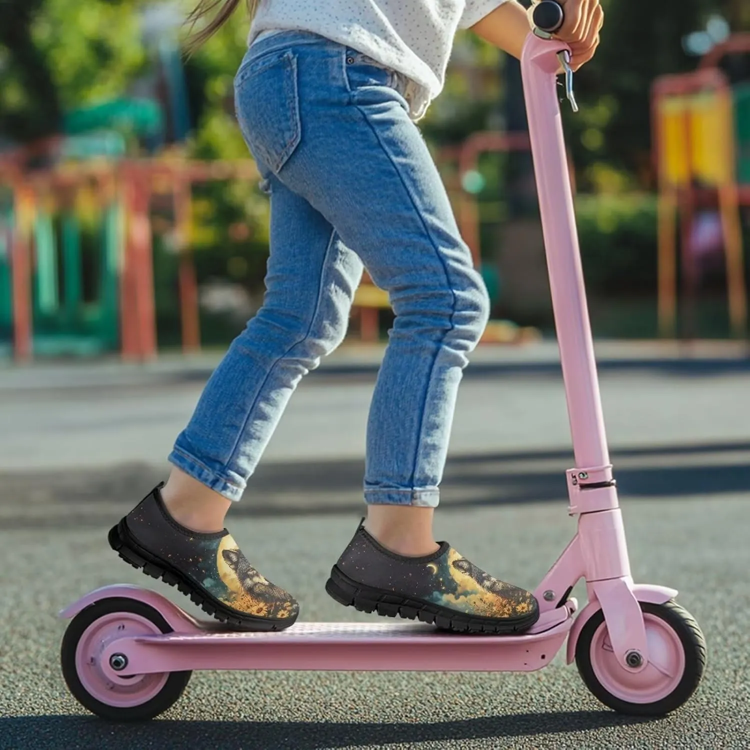 Children's Slip On Flats Sneakers,Low-Top Skateboard Shoes for Boys & Girls,Suitable for Outdoor Fun & Casual Wear