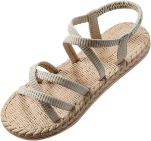 Comfortable Slip on Slide Sandals for Women Comfortable Casual Summer Cool Shoes Breathable Casual Sandals