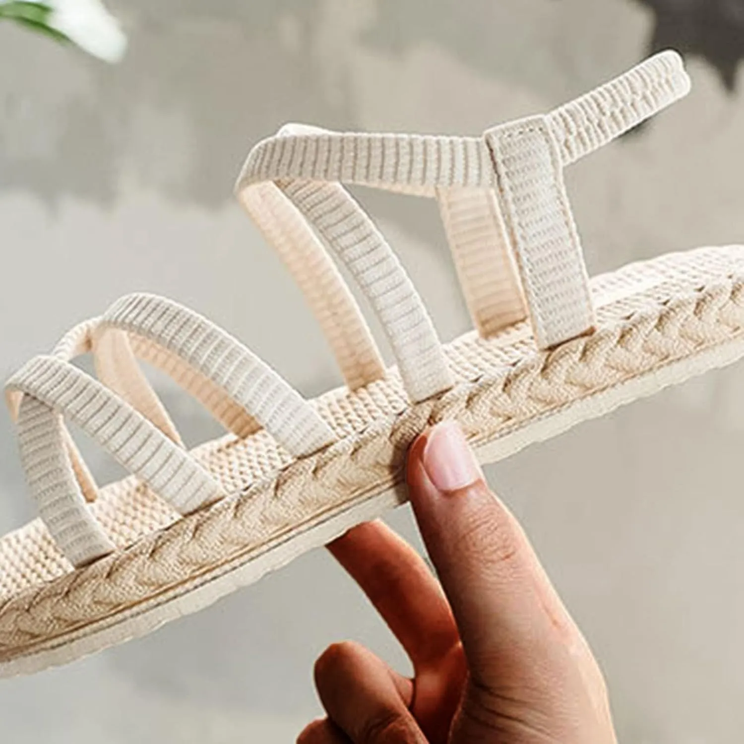 Comfortable Slip on Slide Sandals for Women Comfortable Casual Summer Cool Shoes Breathable Casual Sandals