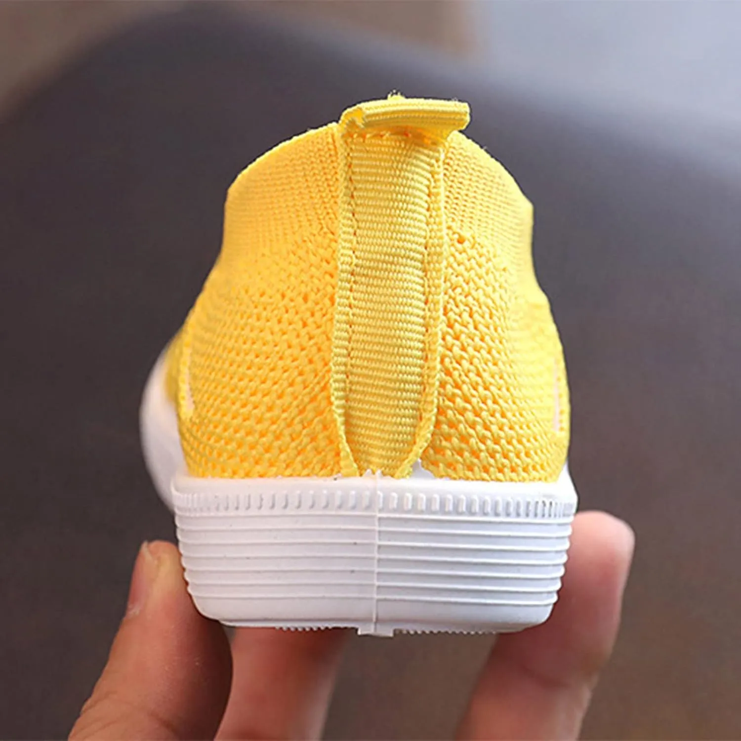 EnJoCho Toddler Casual Shoes Summer And Autumn Girls Sneakers Flying Woven Mesh Breathable Comfortable Flat Casual