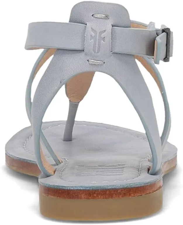 Frye Taylor Womens Sandals - Soft Full-Grain Leather with Padded Footbed, Adjustable Ankle Strap, and Flexible Rubber Outsole with Low Heel
