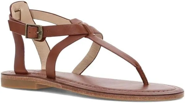 Frye Taylor Womens Sandals - Soft Full-Grain Leather with Padded Footbed, Adjustable Ankle Strap, and Flexible Rubber Outsole with Low Heel