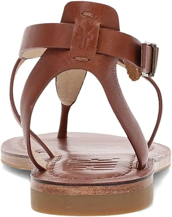 Frye Taylor Womens Sandals - Soft Full-Grain Leather with Padded Footbed, Adjustable Ankle Strap, and Flexible Rubber Outsole with Low Heel
