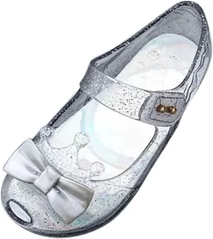 Girls Baby Shoes Crown Flash Diamond Crystal Soft Sole Non Slip Sandals Dance Shoes Princess Shoes for Valentine's Day (Silver, 3.5Years Toddler)
