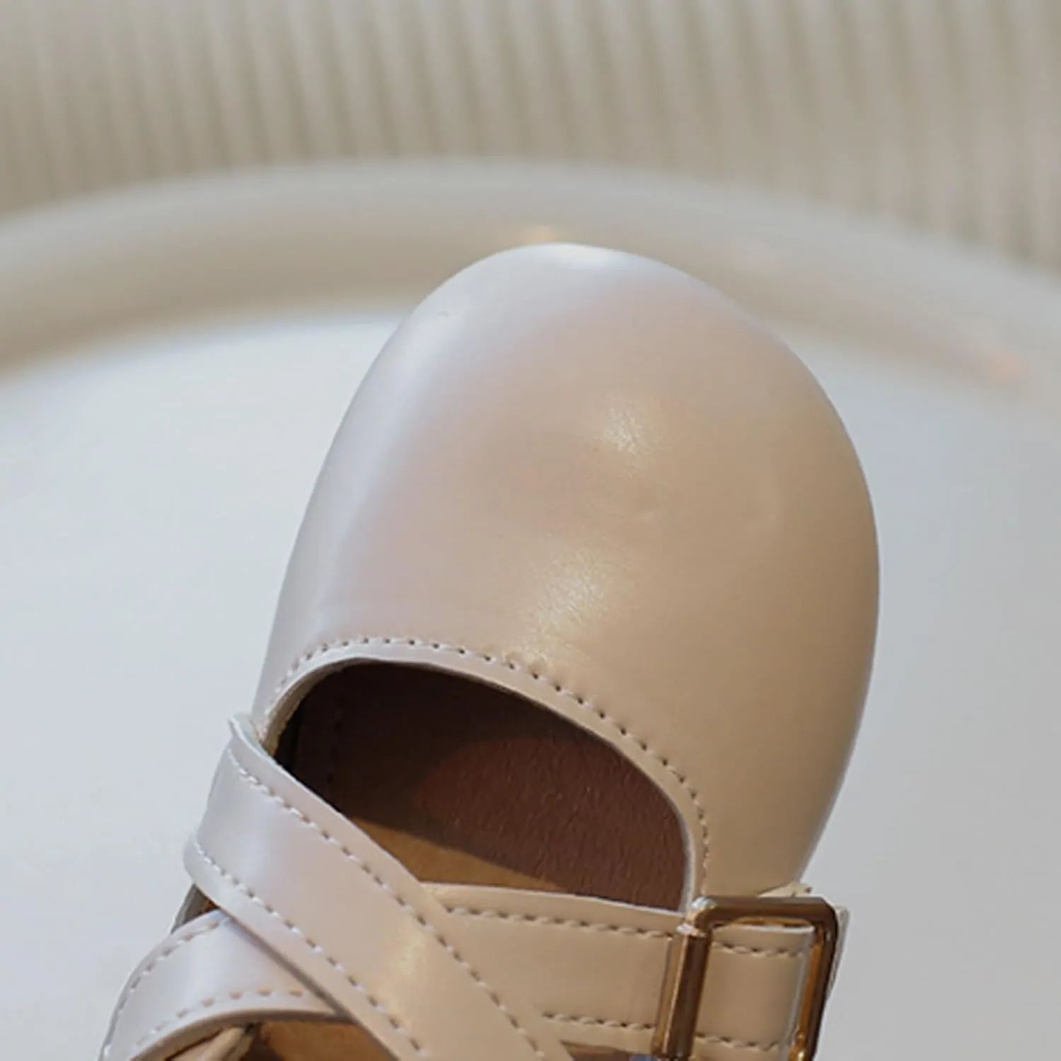 Girls Mary Jane School Uniform Shoes Baby Little Kid Slip On Buckle Strap Dress Flats Moccasi𝐧s Princess Dress Shoes