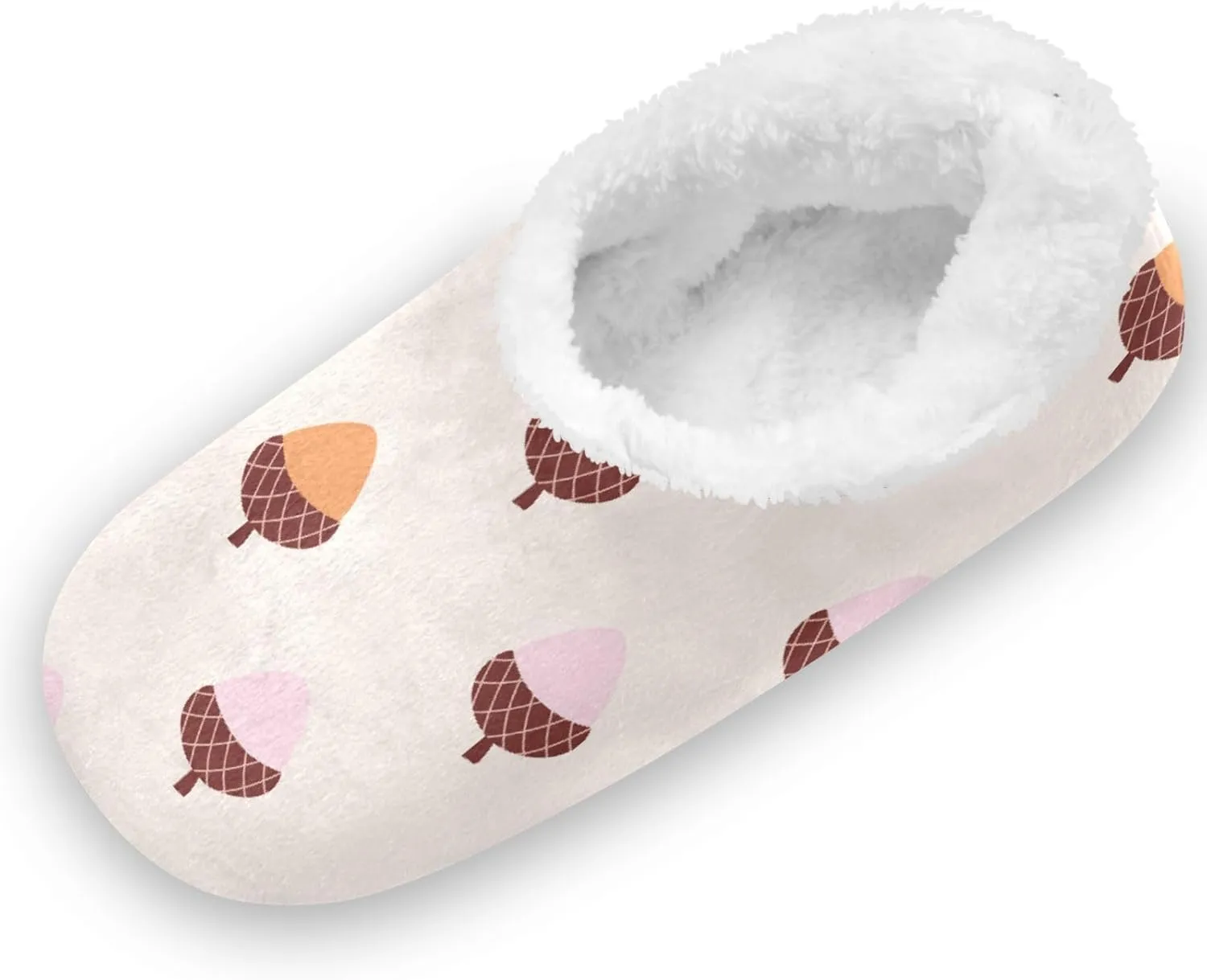 Gredecor Slippers for Kids Fall Autumn Home House Fuzzy Slippers Indoor Soft Non Slip Casual Shoes for Boys Girls, 9-13.5