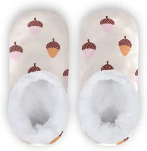 Gredecor Slippers for Kids Fall Autumn Home House Fuzzy Slippers Indoor Soft Non Slip Casual Shoes for Boys Girls, 9-13.5