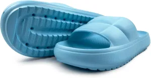 Helios Sandals with Flexible, Non-Slip, & Waterproof Material for Women, Men, Children, One Buckle Rubber Unisex Eva Sandals for Summer