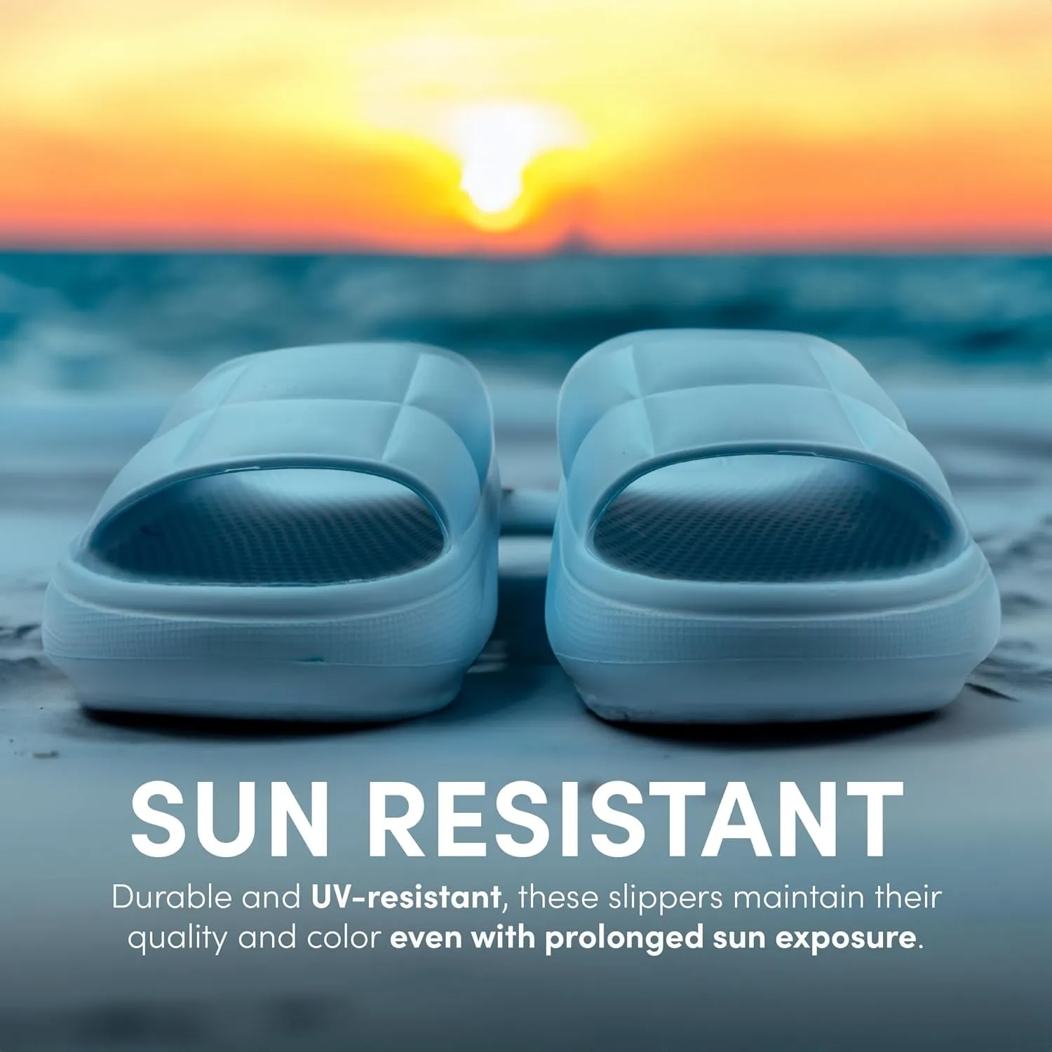 Helios Sandals with Flexible, Non-Slip, & Waterproof Material for Women, Men, Children, One Buckle Rubber Unisex Eva Sandals for Summer