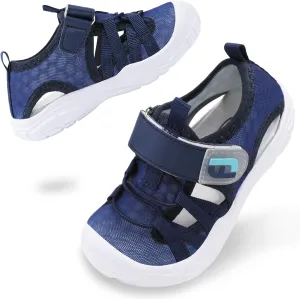 JOINFREE Toddler Boys Girls Water Shoes Breathable Qucik Dry Sport Beach Sandals Lightweight Barefoot Flexible