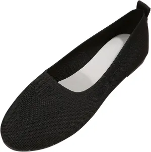 Ladies Fashion Solid Color Breathable Mesh Shallow Mouth Comfortable Flat Casual Shoes Womens Slip