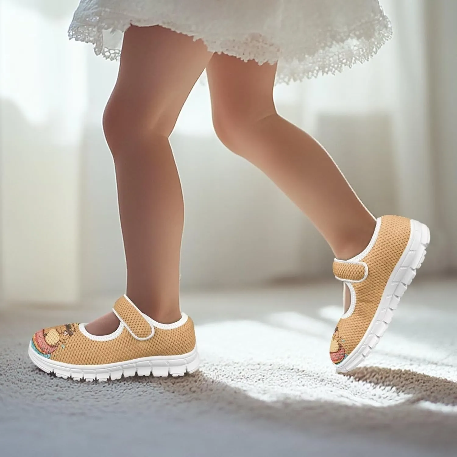 Low Cut Breathable Walking Shoes for Little Kid Girls Lightweight Casual Shoes Indoor Outdoor School Sports Shoes SizeUS 11-15