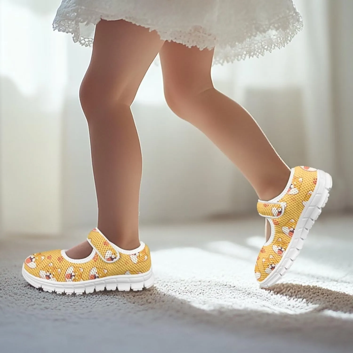 Low Cut Breathable Walking Shoes for Little Kid Girls Lightweight Casual Shoes Indoor Outdoor School Sports Shoes SizeUS 11-15