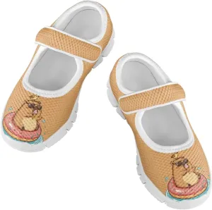 Low Cut Breathable Walking Shoes for Little Kid Girls Lightweight Casual Shoes Indoor Outdoor School Sports Shoes SizeUS 11-15
