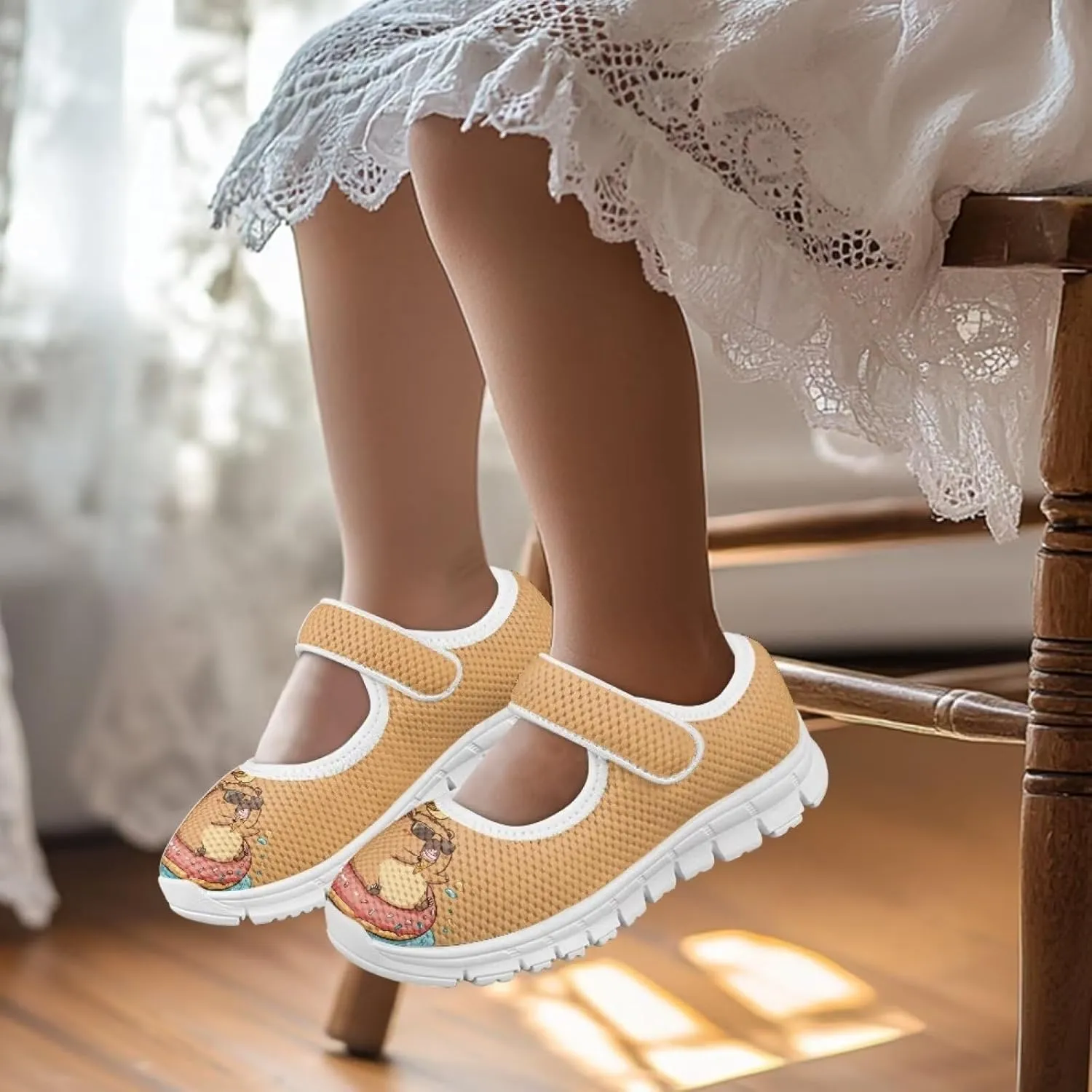 Low Cut Breathable Walking Shoes for Little Kid Girls Lightweight Casual Shoes Indoor Outdoor School Sports Shoes SizeUS 11-15