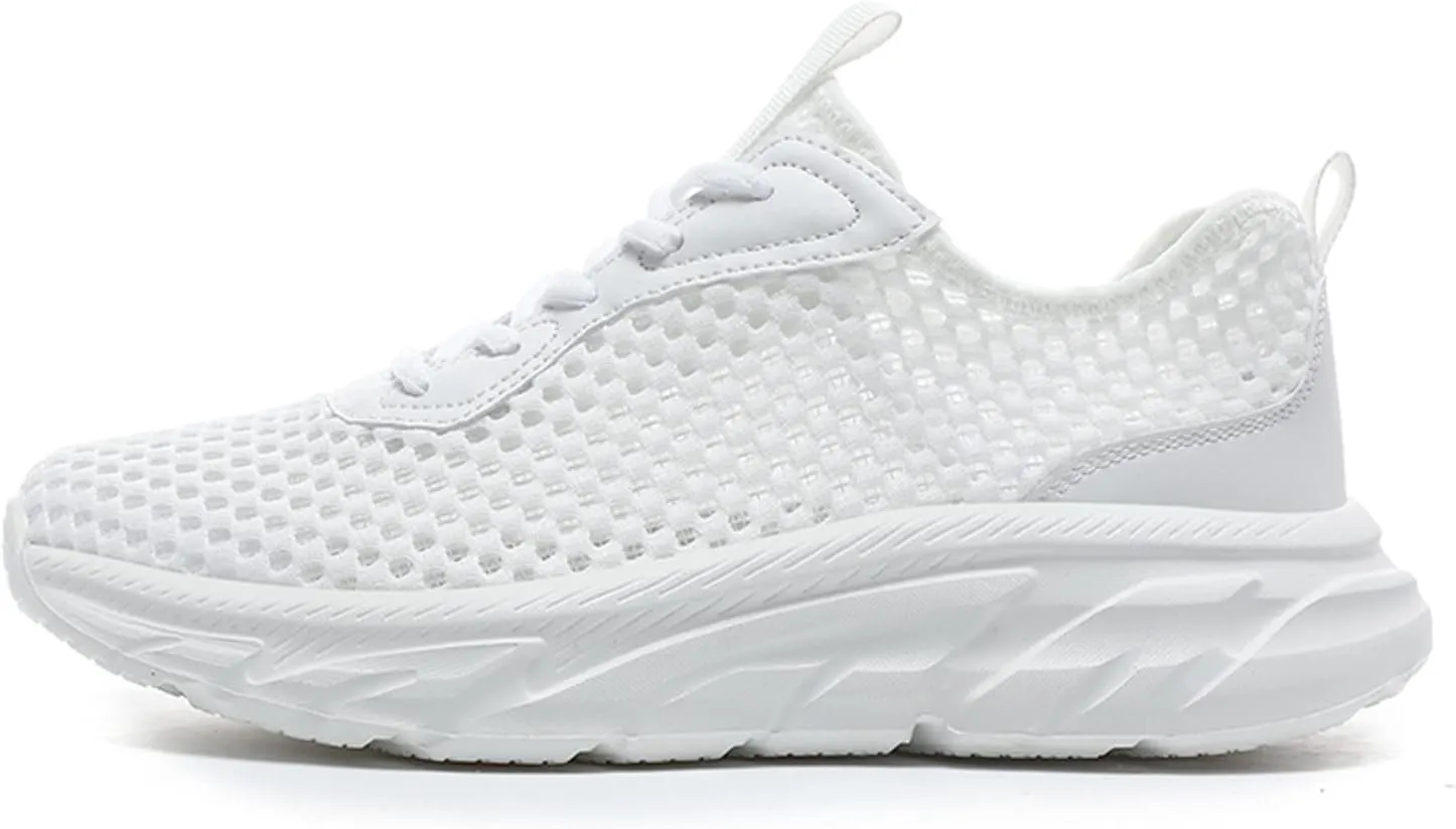 Men Sports Shoes Fashionable and Simple Solid Color Hollowed Out Mesh Breathable and Mens Sneaker Boot Shoes