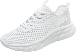 Men Sports Shoes Fashionable and Simple Solid Color Hollowed Out Mesh Breathable and Mens Sneaker Boot Shoes