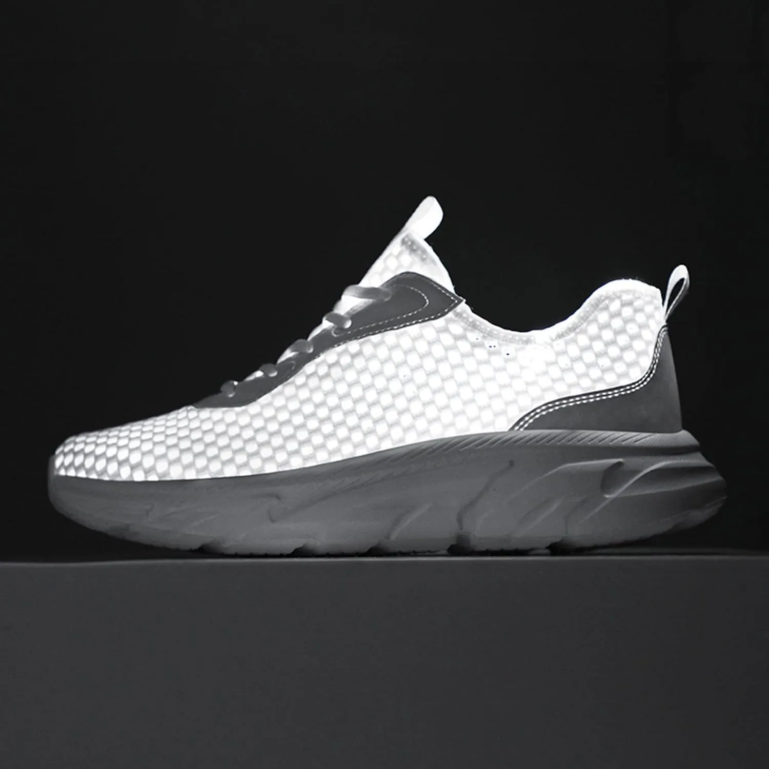 Men Sports Shoes Fashionable and Simple Solid Color Hollowed Out Mesh Breathable and Mens Sneaker Boot Shoes