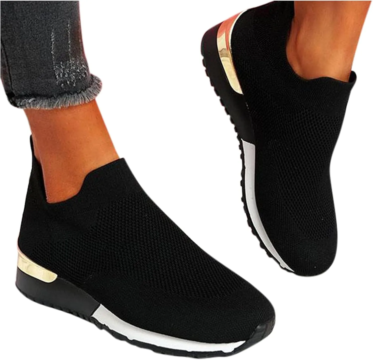 Men's Casual Dress Sneakers Womens Sneakers Wide Width Diabetic Shoes for Women Slip on Non Slip Low Top Casual Mens Loafers Dress Shoes Womens Sneakers
