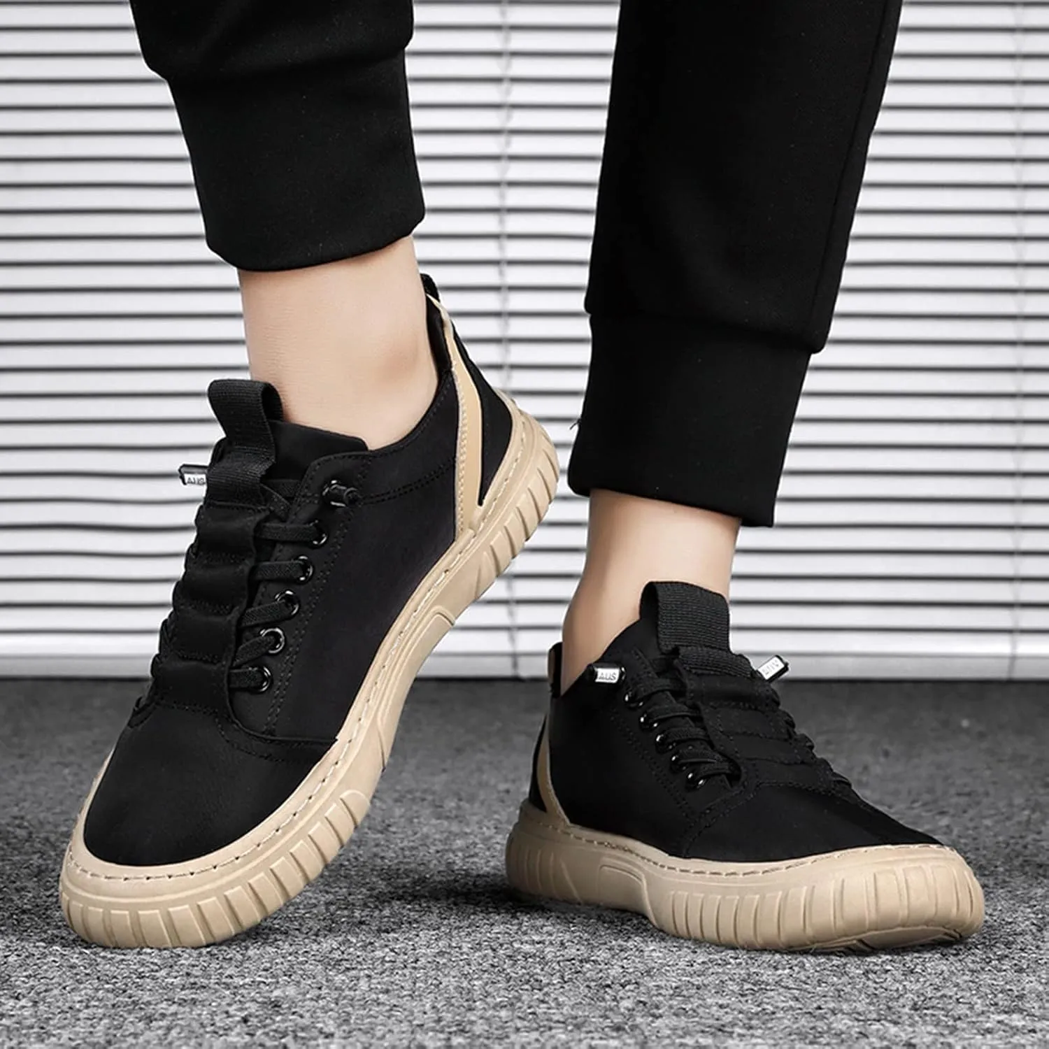 Men's Mesh Sneakers Walking Sneakers for Women Wide Width Women's Running Shoes Wide Toe Box Trendy Casual Platform Loafers for Women Slip On Sneakers Women