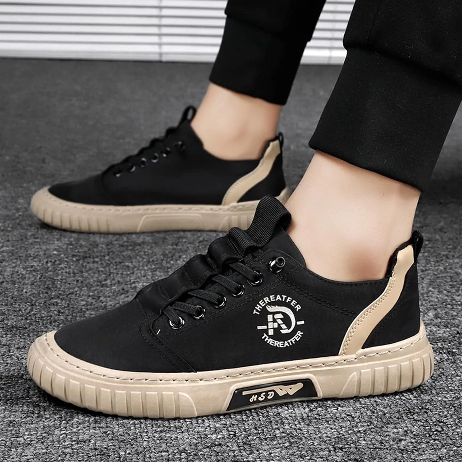 Men's Mesh Sneakers Walking Sneakers for Women Wide Width Women's Running Shoes Wide Toe Box Trendy Casual Platform Loafers for Women Slip On Sneakers Women