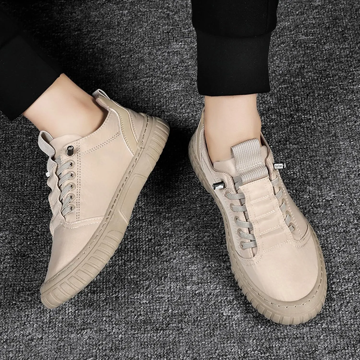 Men's Mesh Sneakers Walking Sneakers for Women Wide Width Women's Running Shoes Wide Toe Box Trendy Casual Platform Loafers for Women Slip On Sneakers Women