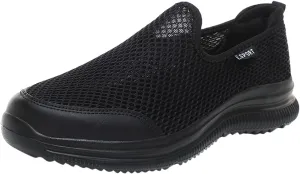 Men's Running Shoes Comfortable Lightweight Breathable Walking Shoes Mesh Workout Casual Sports Shoes