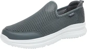 Men's Running Shoes Comfortable Lightweight Breathable Walking Shoes Mesh Workout Casual Sports Shoes