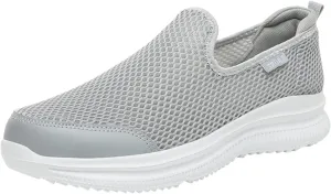 Men's Running Shoes Comfortable Lightweight Breathable Walking Shoes Mesh Workout Casual Sports Shoes