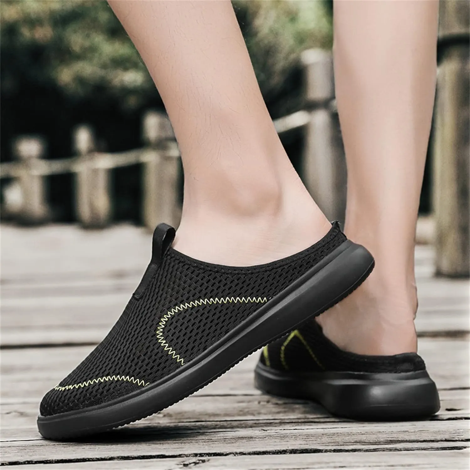 Men's Running Shoes Comfortable Lightweight Breathable Walking Shoes Mesh Workout Casual Sports Shoes