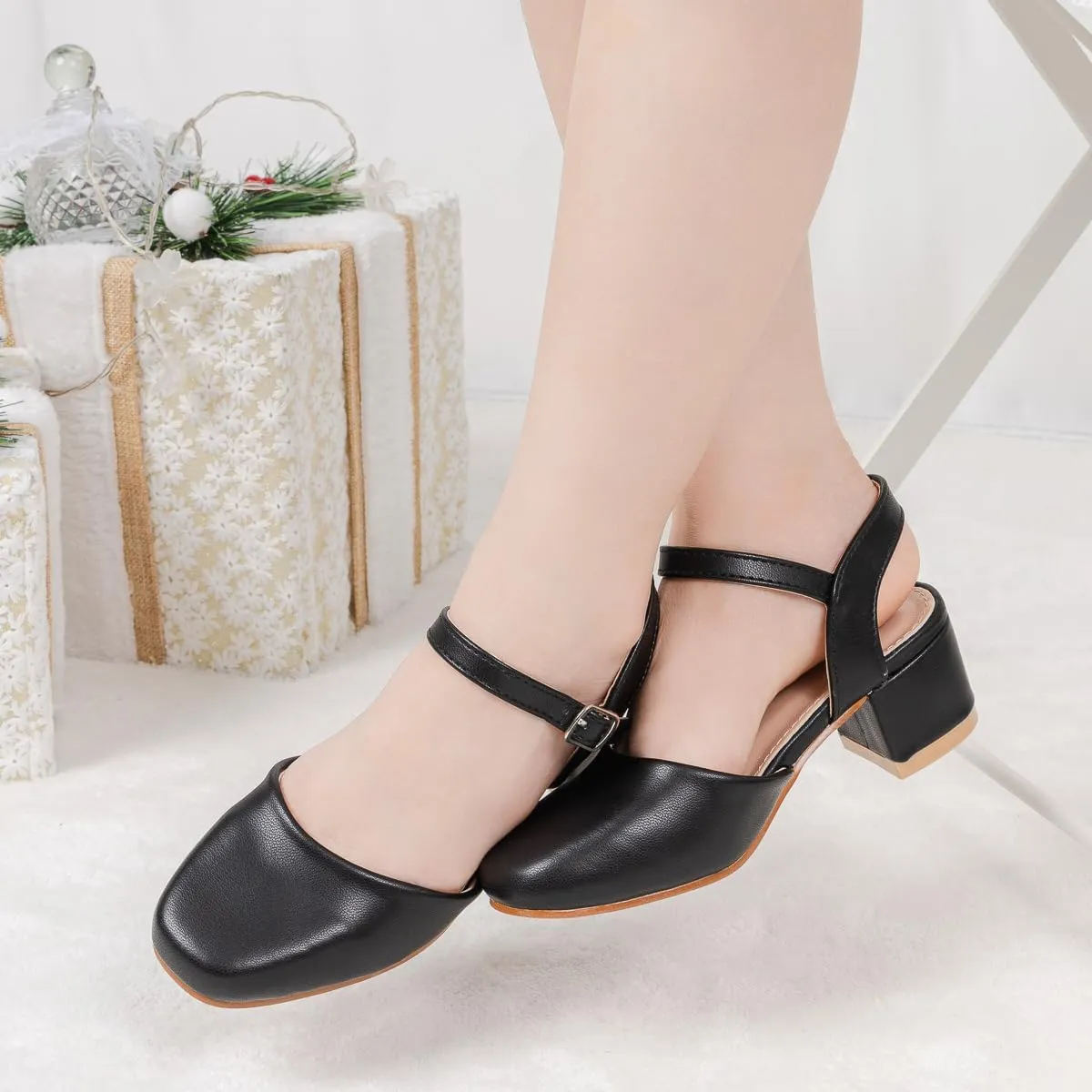 Miamooi Toddler Little Girl Dress Shoes Princess Flats Low Heels Flower Mary Jane for Kids Wedding Party Girls Birthday Dress Shoes