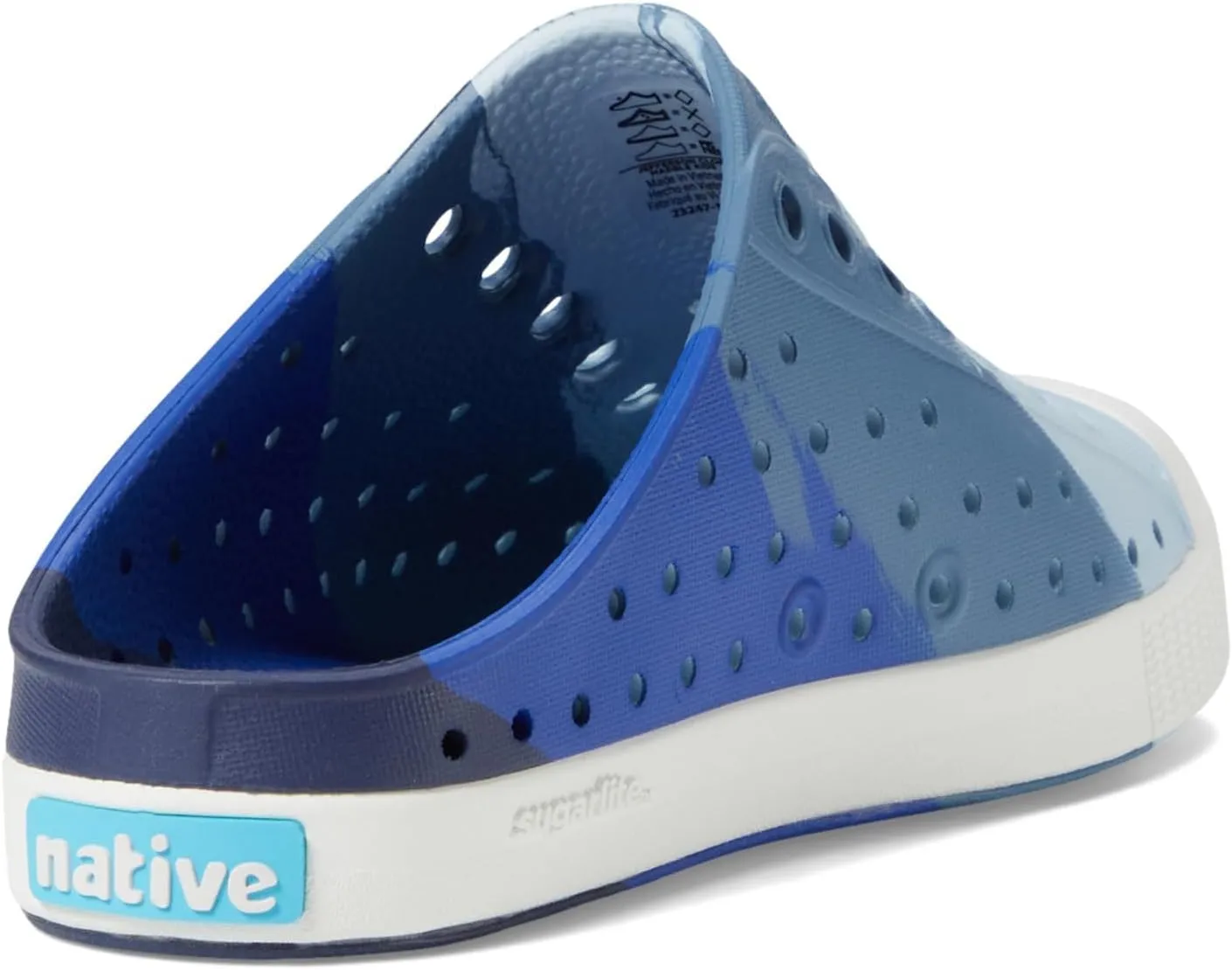 Native Shoes Kids Jefferson Clog Marble (Little Kid/Big Kid) - Clogs for Kids - Synthetic Upper and Outsole