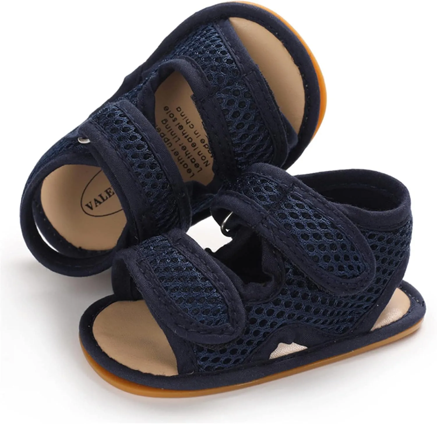RVROVIC Baby Boys Girls Sandals Premium Soft Anti-Slip Rubber Sole Infant Summer Outdoor Shoes Toddler First Walkers