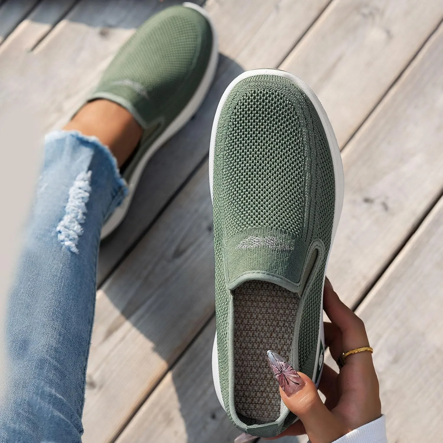 Sandals Women Arch Support Sandals Orthopedic Breathable Sandal Soft Memory Foam Sandal Walking Shoes