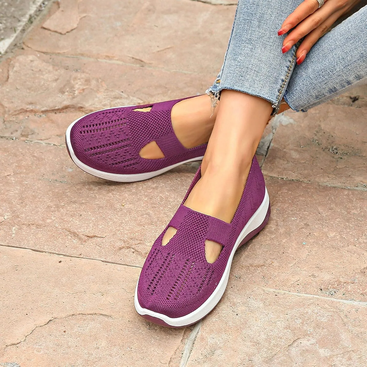 Sandals Women Arch Support Sandals Orthopedic Breathable Sandal Soft Memory Foam Sandal Walking Shoes